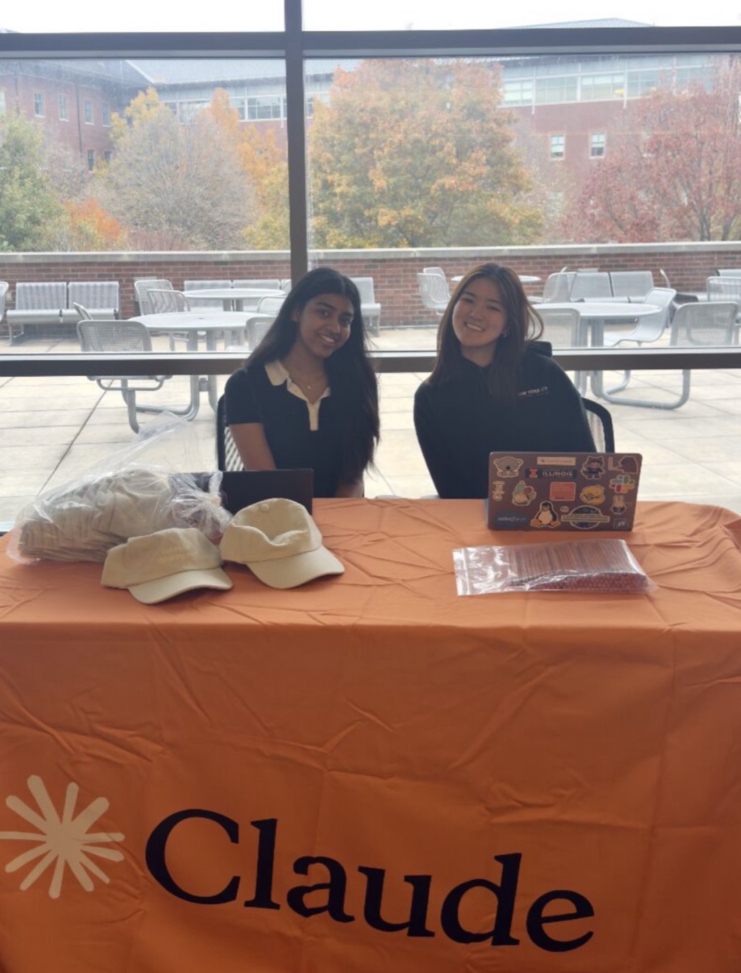 Claude Builder Club tabling photo